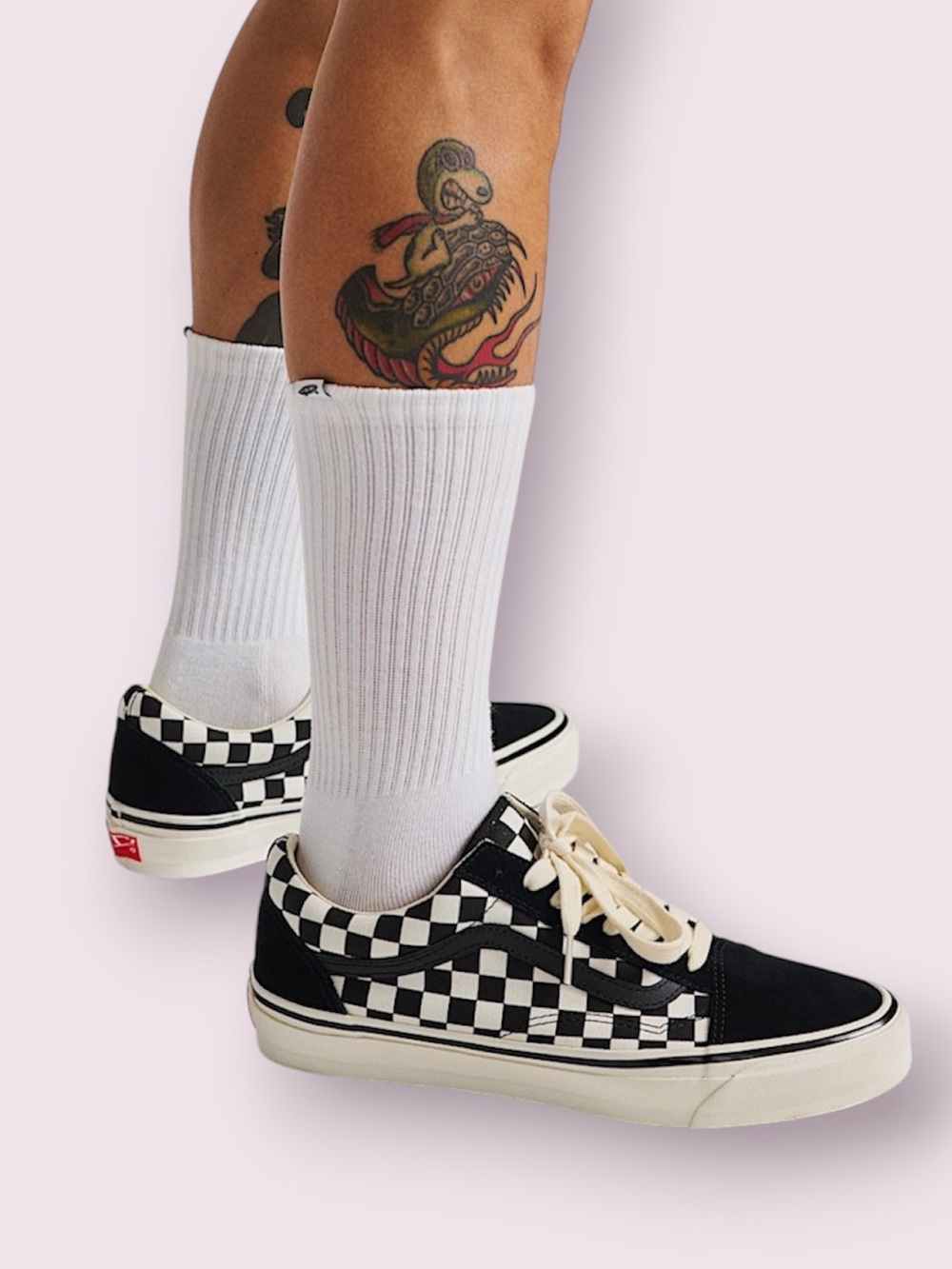Vans Premium Old Skool Checkerboard Shoe
Lifestyle, Suede, Cushioning in Black